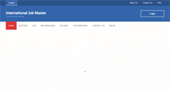 Desktop Screenshot of ijobmaster.com